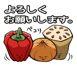 Will you buy vegetables? sticker #1513967
