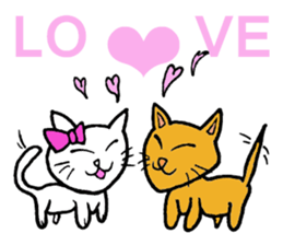 Three little cats sticker #1514246