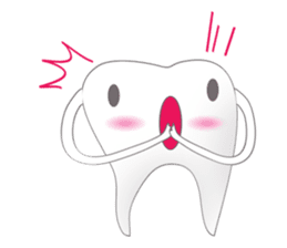Funny tooth (Eng Ver.) sticker #1514372