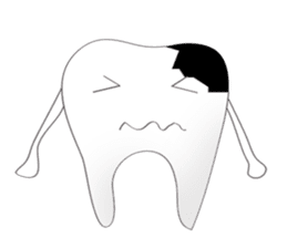Funny tooth (Eng Ver.) sticker #1514377