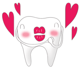 Funny tooth (Eng Ver.) sticker #1514383