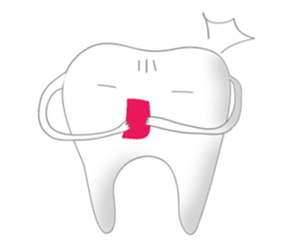 Funny tooth (Eng Ver.) sticker #1514386