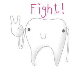 Funny tooth (Eng Ver.) sticker #1514388