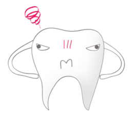 Funny tooth (Eng Ver.) sticker #1514397