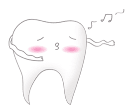 Funny tooth (Eng Ver.) sticker #1514402