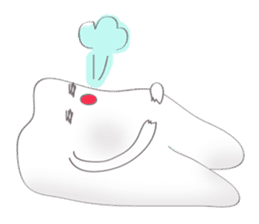 Funny tooth (Eng Ver.) sticker #1514404