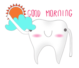 Funny tooth (Eng Ver.) sticker #1514407
