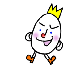 Egg of the red nose sticker #1514501