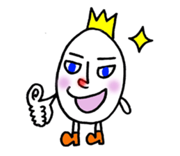 Egg of the red nose sticker #1514502