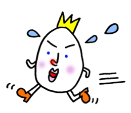 Egg of the red nose sticker #1514508