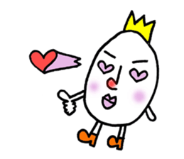 Egg of the red nose sticker #1514510