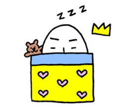 Egg of the red nose sticker #1514512