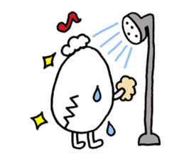 Egg of the red nose sticker #1514515