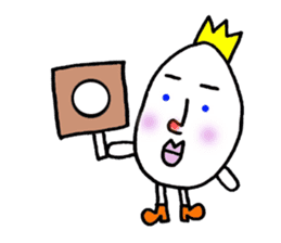 Egg of the red nose sticker #1514517
