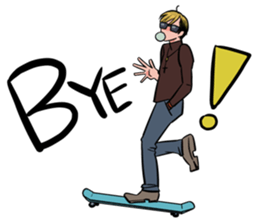 On the way to Living Dead sticker #1514650