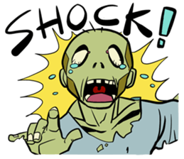 On the way to Living Dead sticker #1514657