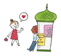 Marron and funny friends 2 sticker #1515073