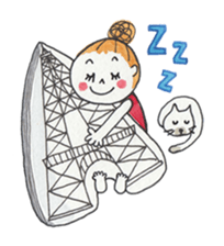 Marron and funny friends 2 sticker #1515086