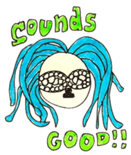 PTANPOP little monster 2 sticker #1515295