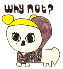 PTANPOP little monster 2 sticker #1515310