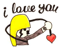 PTANPOP little monster 2 sticker #1515318