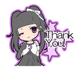 Magical Girl Twin Tails Sticker sticker #1515373