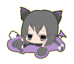 Magical Girl Twin Tails Sticker sticker #1515392