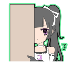 Magical Girl Twin Tails Sticker sticker #1515397