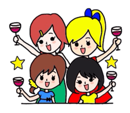 GoGo!Good friend team! sticker #1515768