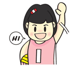 Volleyball Girl Masako (English) sticker #1516408