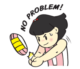Volleyball Girl Masako (English) sticker #1516409