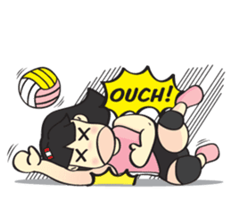 Volleyball Girl Masako (English) sticker #1516416