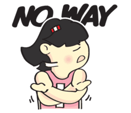 Volleyball Girl Masako (English) sticker #1516418