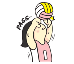 Volleyball Girl Masako (English) sticker #1516429