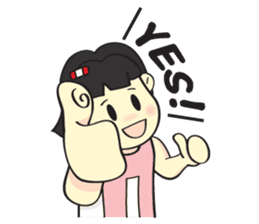 Volleyball Girl Masako (English) sticker #1516431