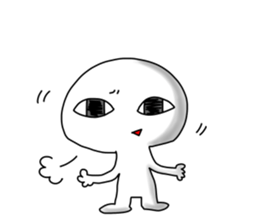 a mystery man sticker sticker #1516569