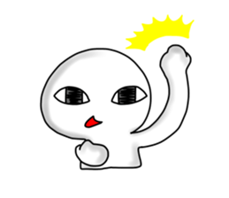 a mystery man sticker sticker #1516574