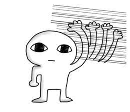 a mystery man sticker sticker #1516576