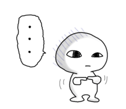 a mystery man sticker sticker #1516588