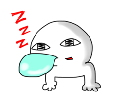 a mystery man sticker sticker #1516592