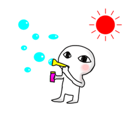 a mystery man sticker sticker #1516597
