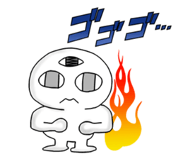 a mystery man sticker sticker #1516606