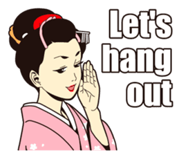 Edo Jidaigeki sticker(English ver.) sticker #1516616