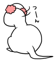 Goofy ferret TOUCH3 winter! sticker #1516860