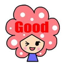 mokomokogirl sticker #1517580