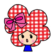 mokomokogirl sticker #1517603