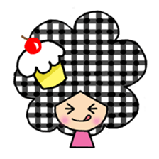 mokomokogirl sticker #1517604