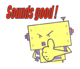 Let's talk a robo sticker #1517609