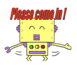 Let's talk a robo sticker #1517611