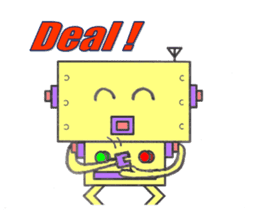 Let's talk a robo sticker #1517612